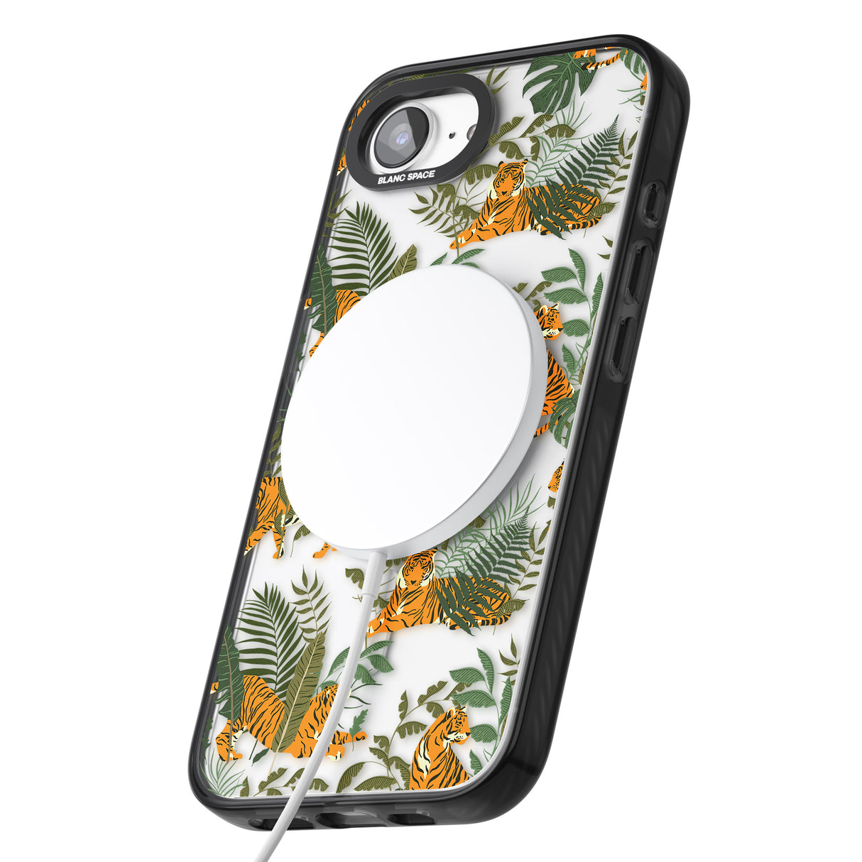 ClearTiger & Fern Jungle Cat Pattern