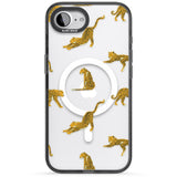 Clear Jaguar Jungle Cat Pattern