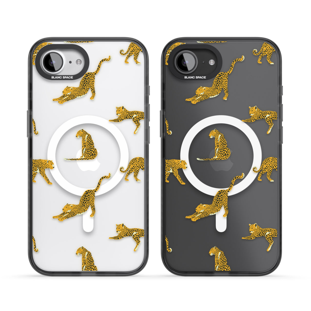 Clear Jaguar Jungle Cat Pattern
