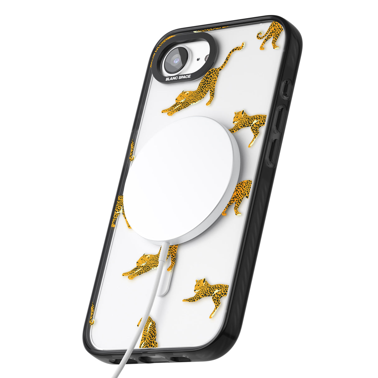 Clear Jaguar Jungle Cat Pattern
