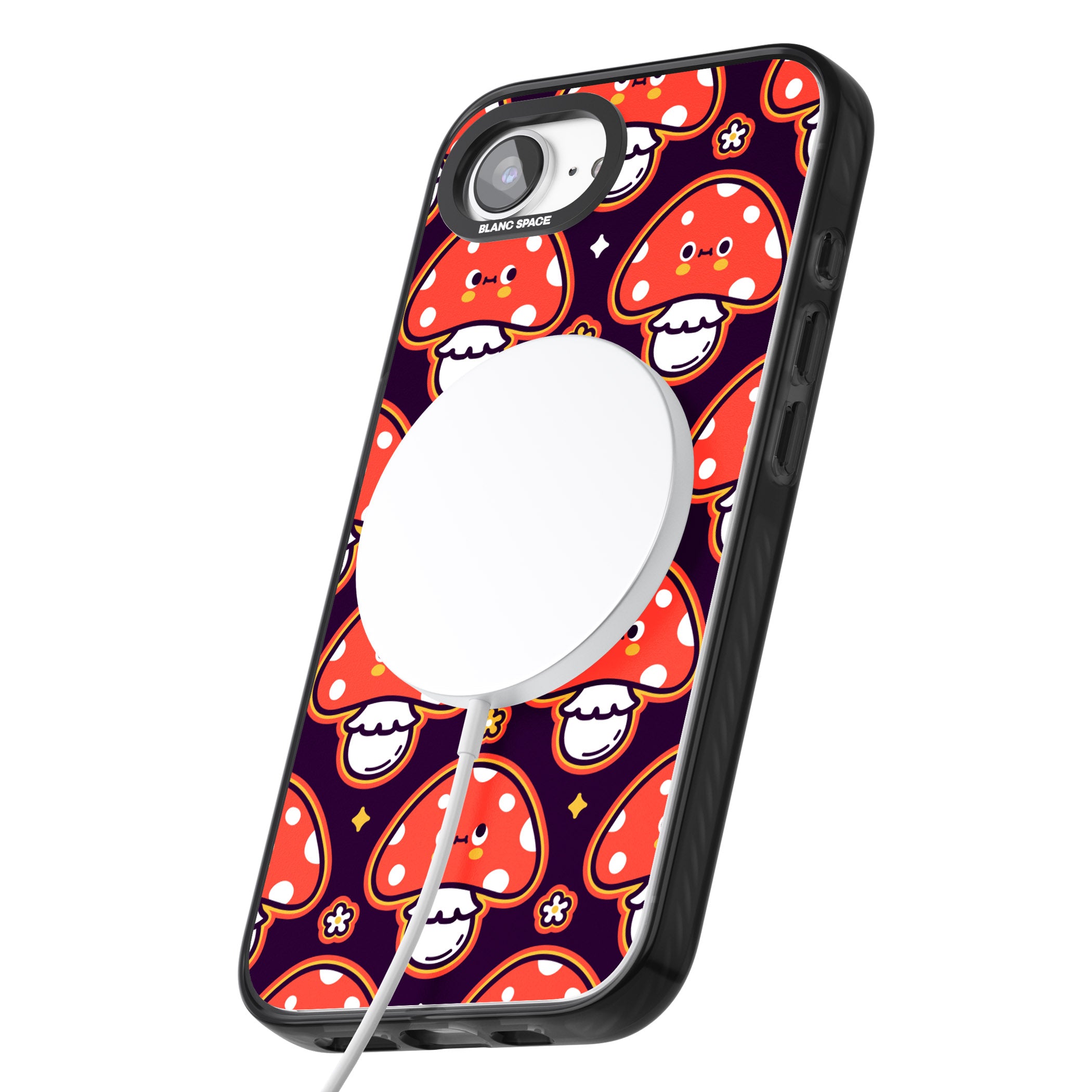 Mushroom Kawaii Pattern