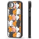 Spooning Cats Kawaii Pattern