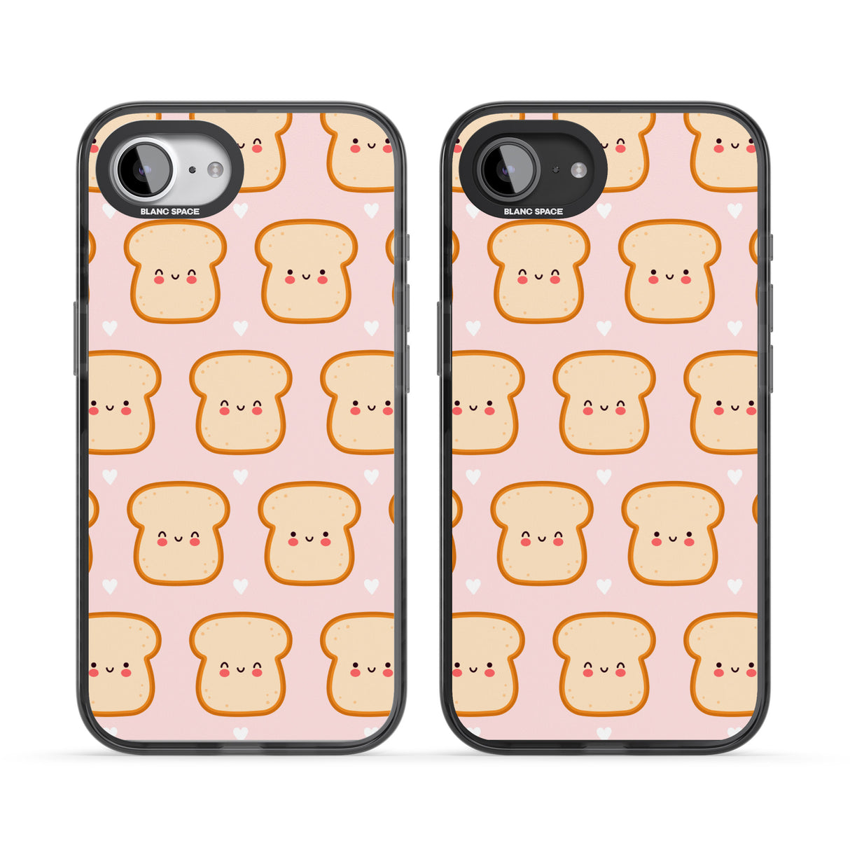 Bread Faces Kawaii Pattern