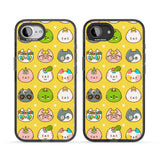 Mythical Cats Kawaii Pattern