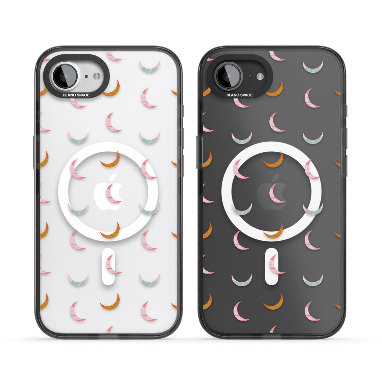 Colourful Crescent Moons