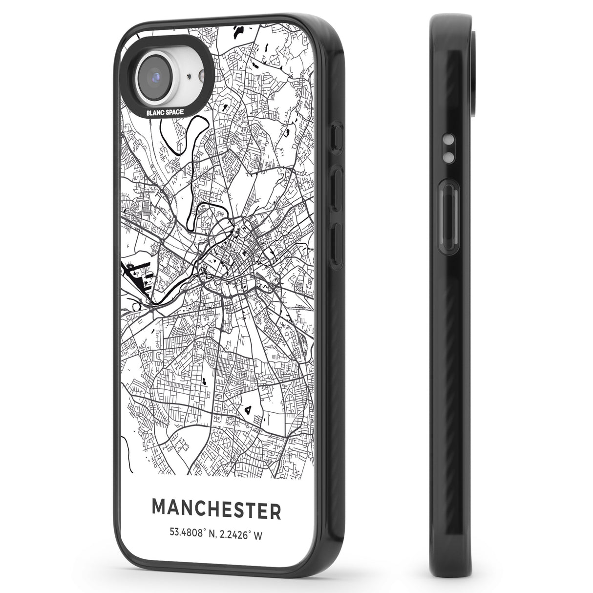 Map of Manchester, England