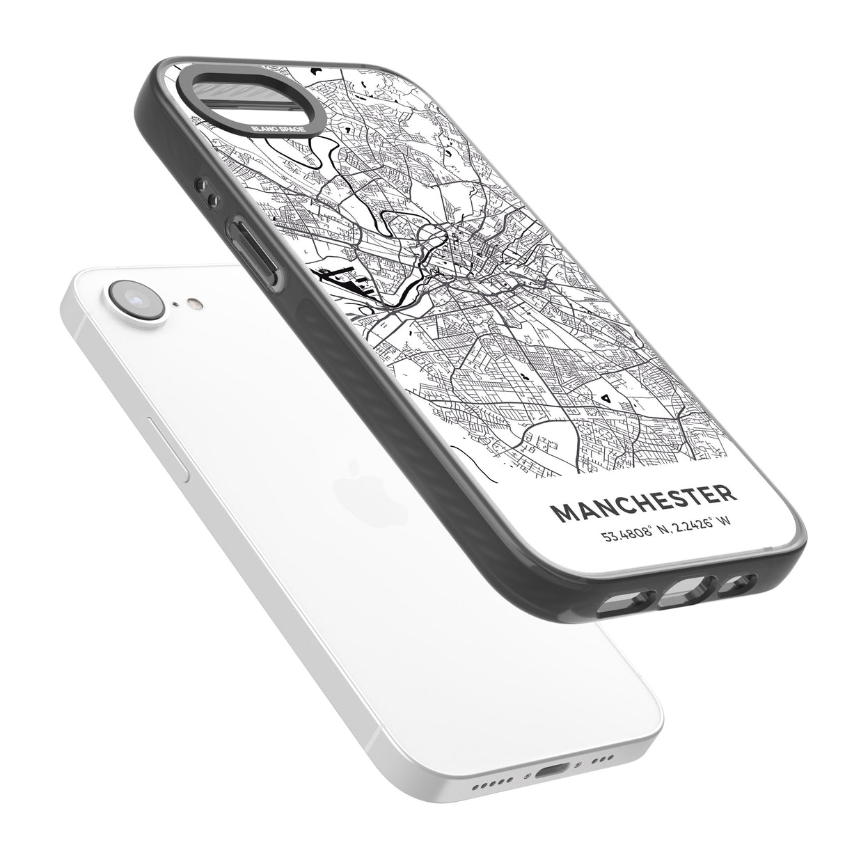 Map of Manchester, England
