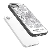 Map of Manchester, England