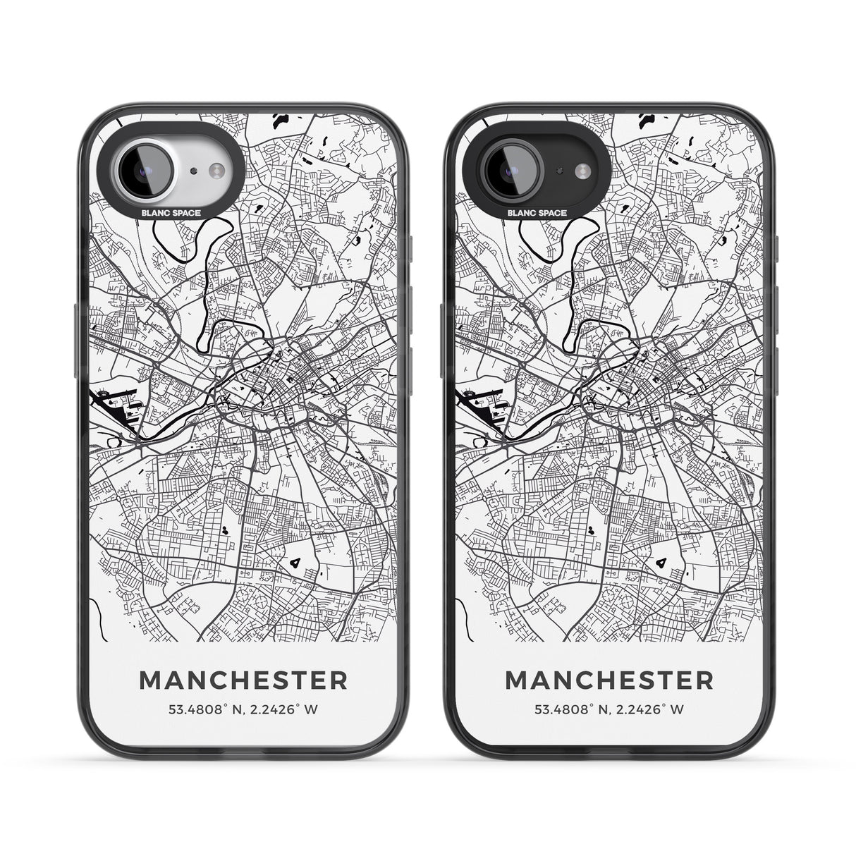 Map of Manchester, England
