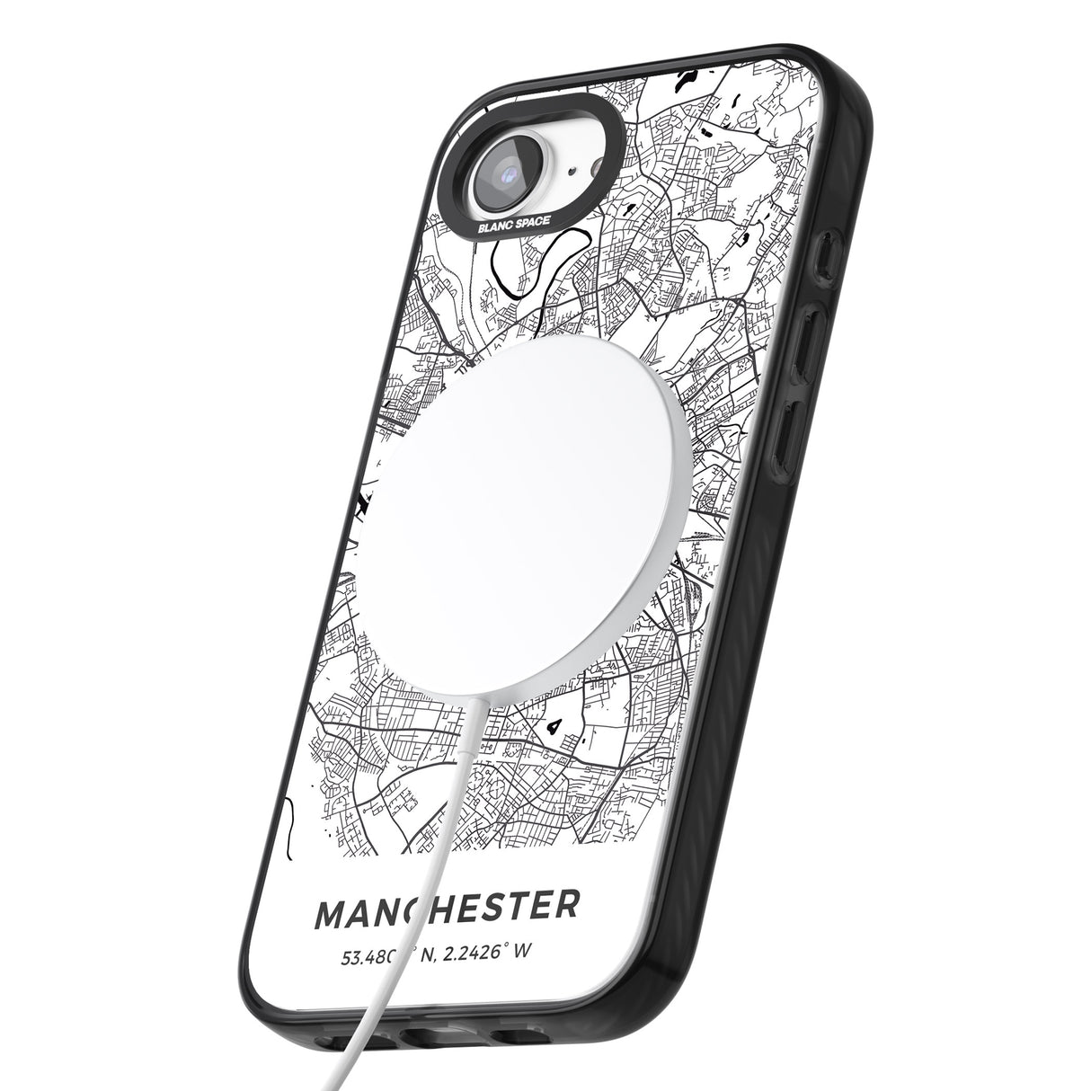 Map of Manchester, England