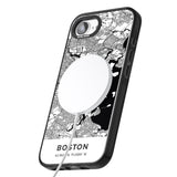 Map of Boston, Massachusetts