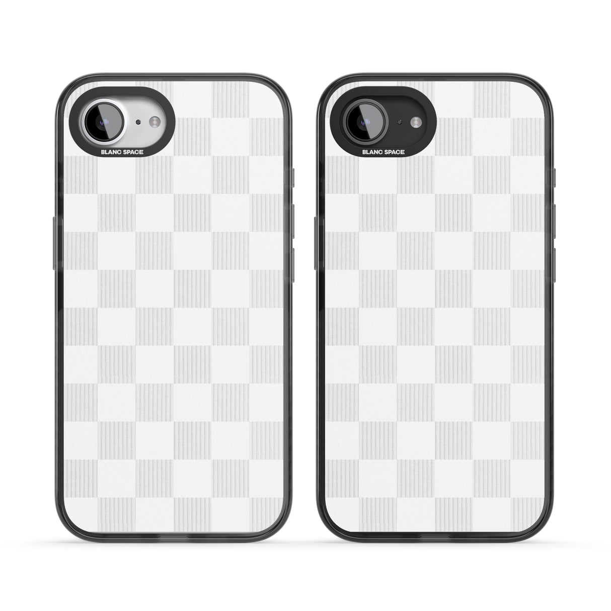 WHITE CHECKERED