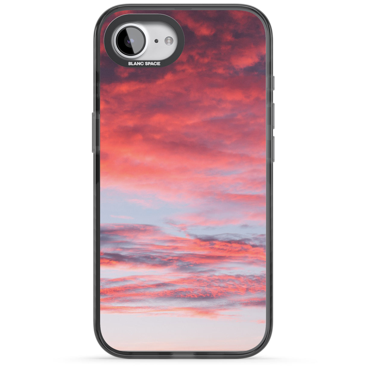 Pink Cloudy Sunset Photograph