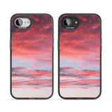 Pink Cloudy Sunset Photograph