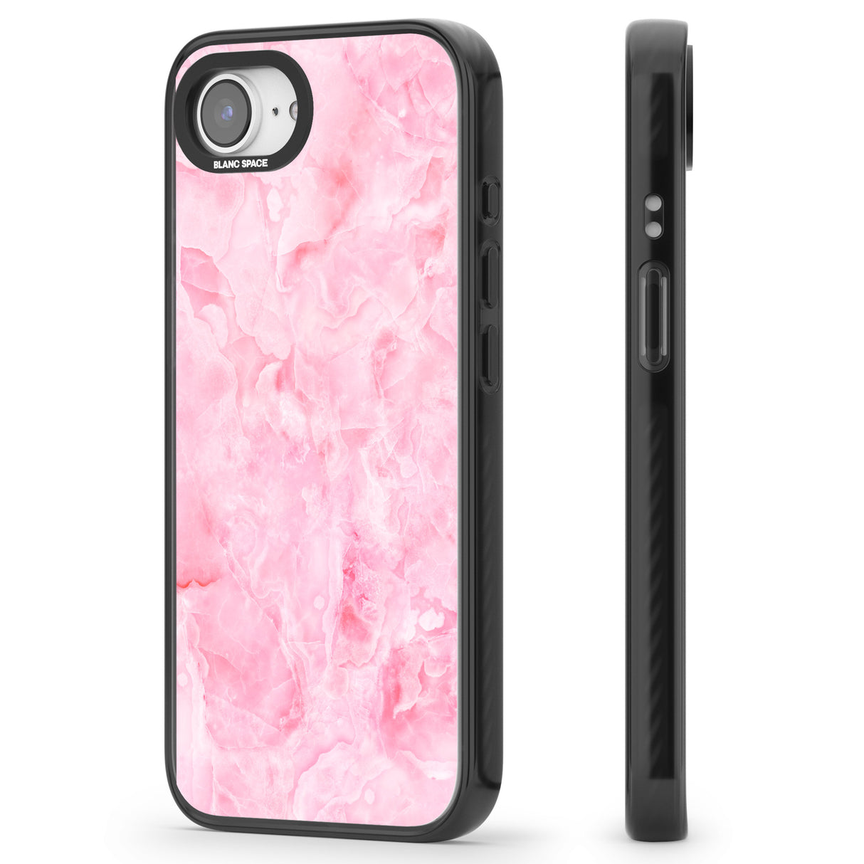 Bright Pink Onyx Marble Texture