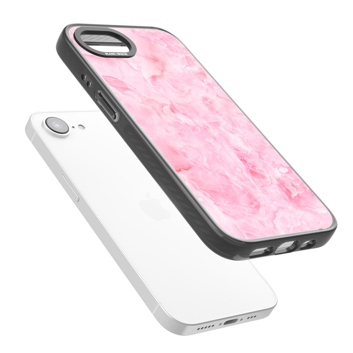 Bright Pink Onyx Marble Texture