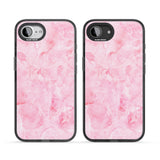Bright Pink Onyx Marble Texture