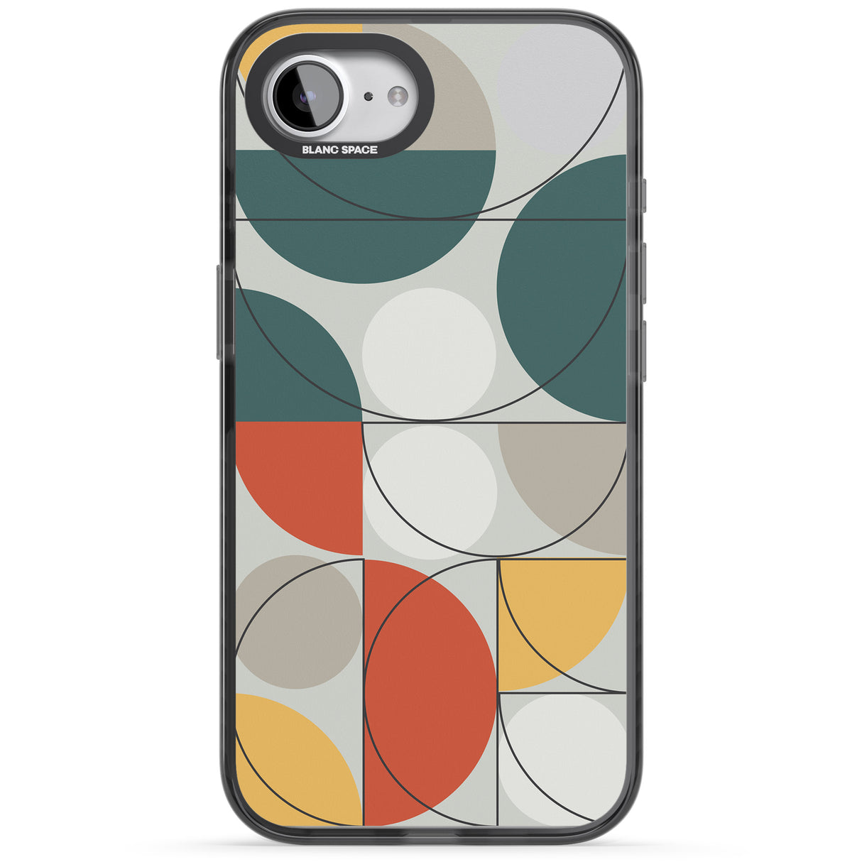 Abstract Half Circles