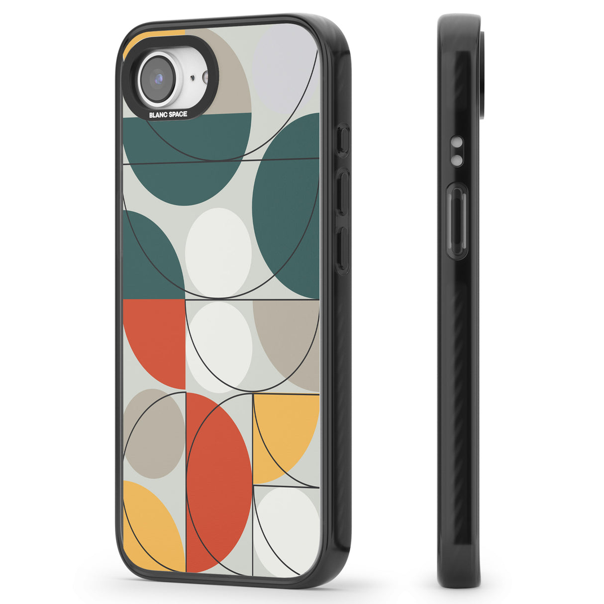 Abstract Half Circles