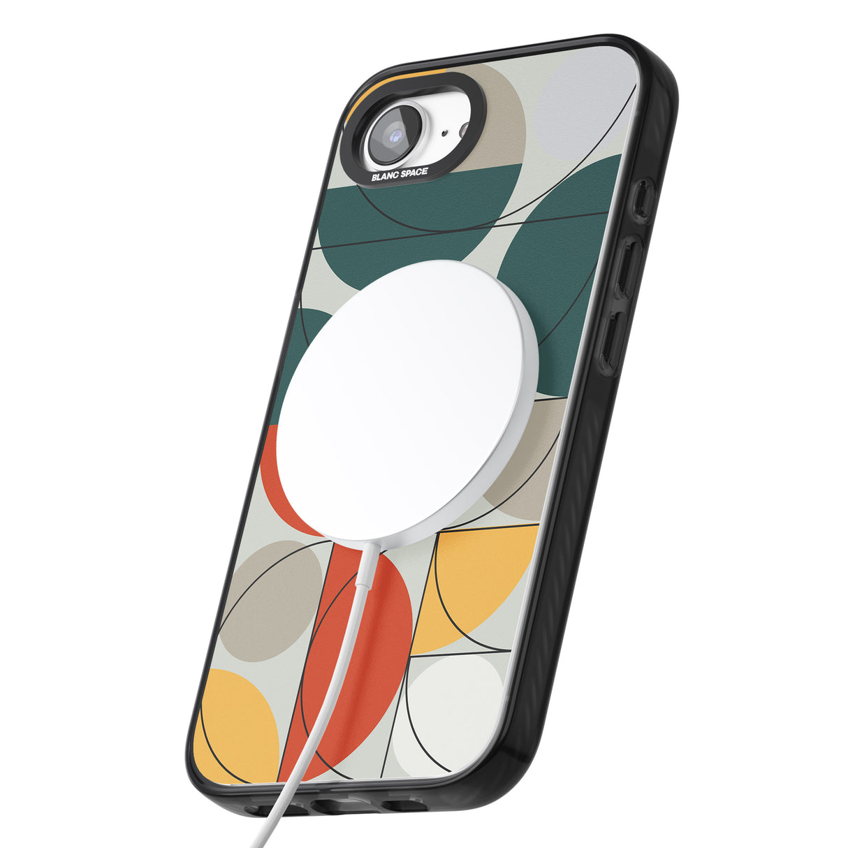 Abstract Half Circles