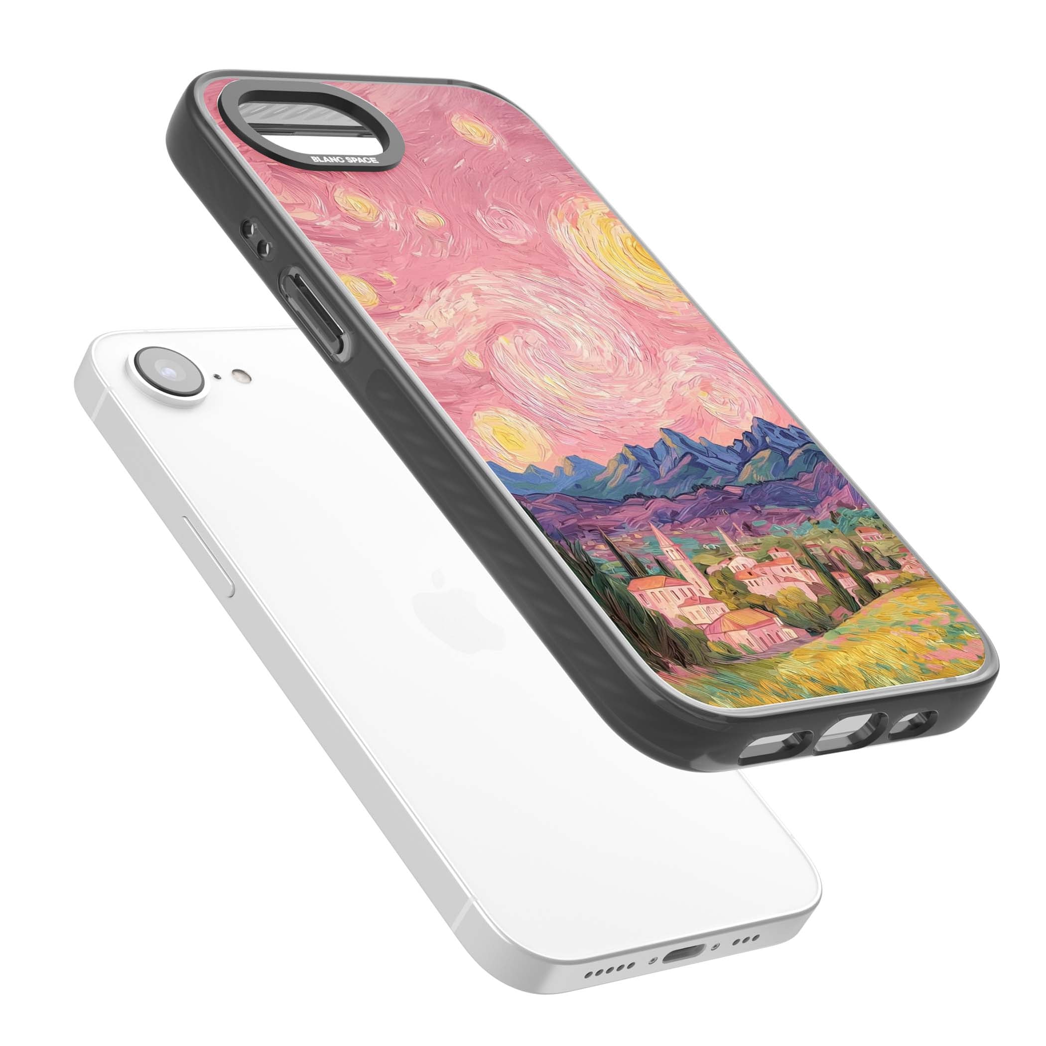 The Starry Sunset for her iPhone case | Black Impact Magsafe case for iPhone 16e, iPhone 17e