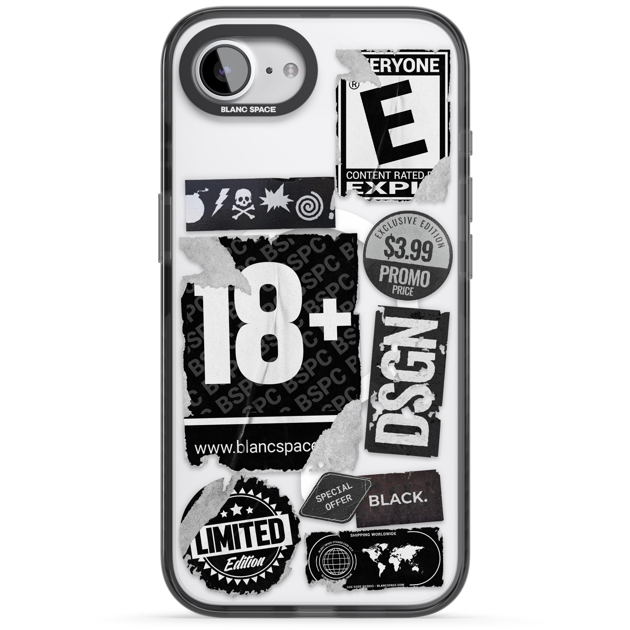 Black Sticker Mix