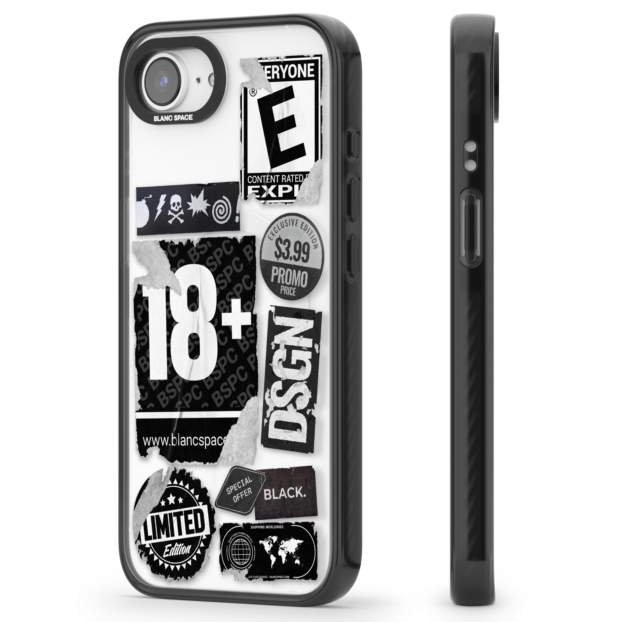 Black Sticker Mix