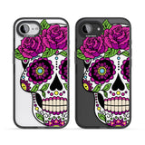 Purple Floral Sugar Skull