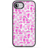 Bright Pink Sushi Pattern