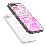 Bright Pink Sushi Pattern