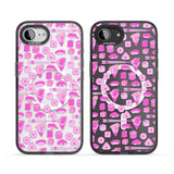 Bright Pink Sushi Pattern