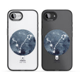 Pisces Zodiac Transparent Design - Blue