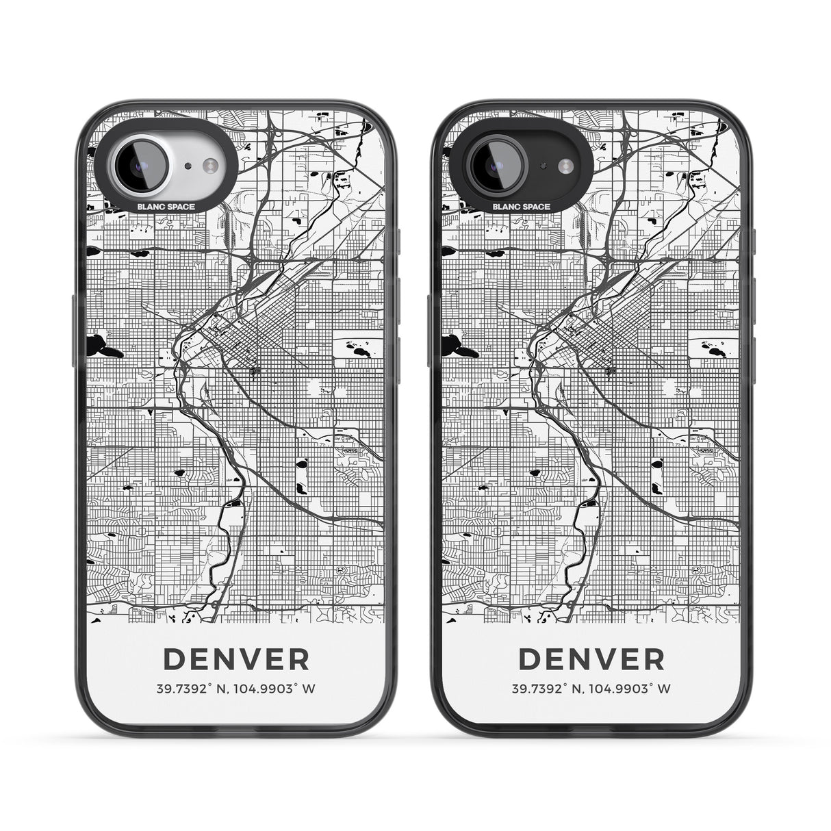 Map of Denver, Colorado