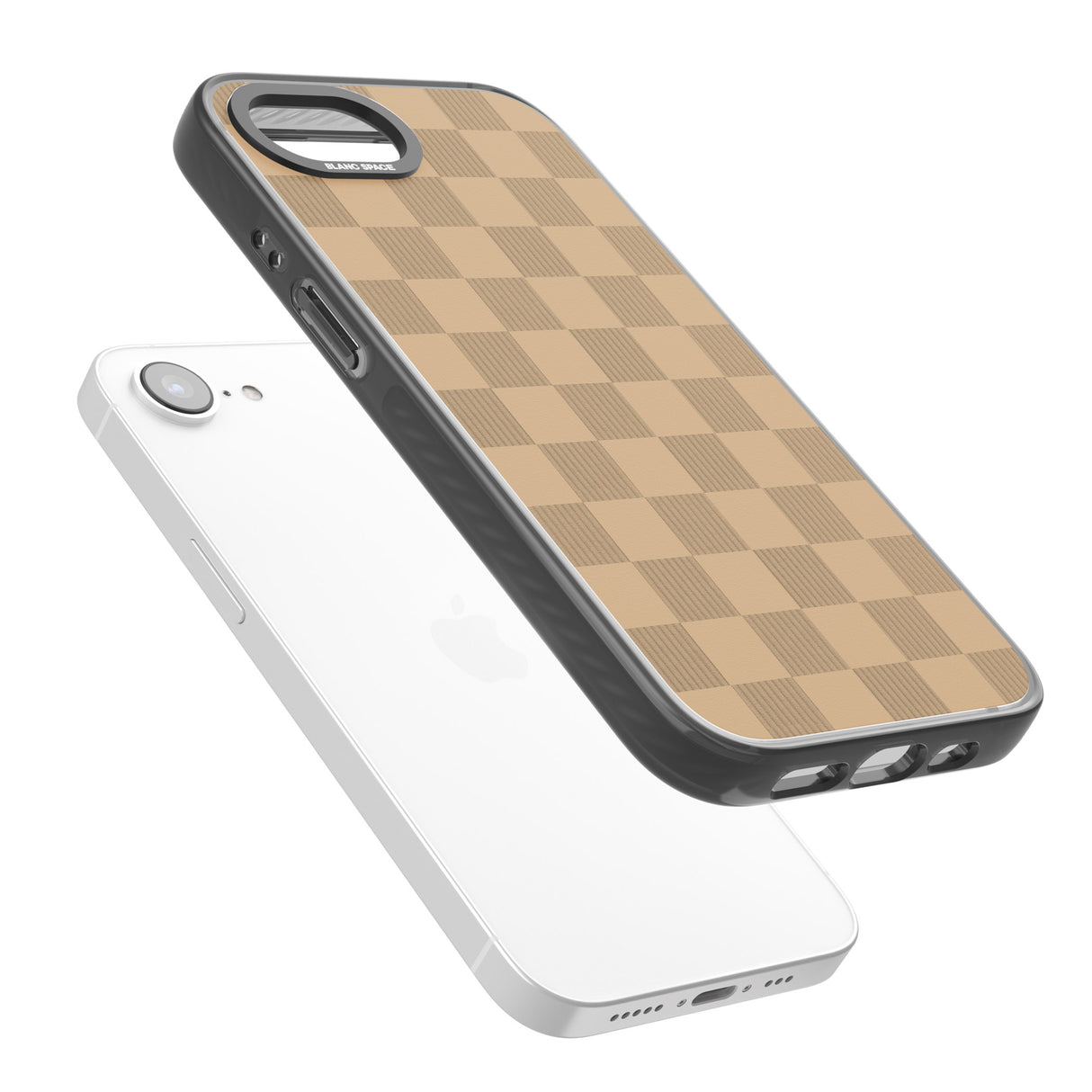 BEIGE CHECKERED