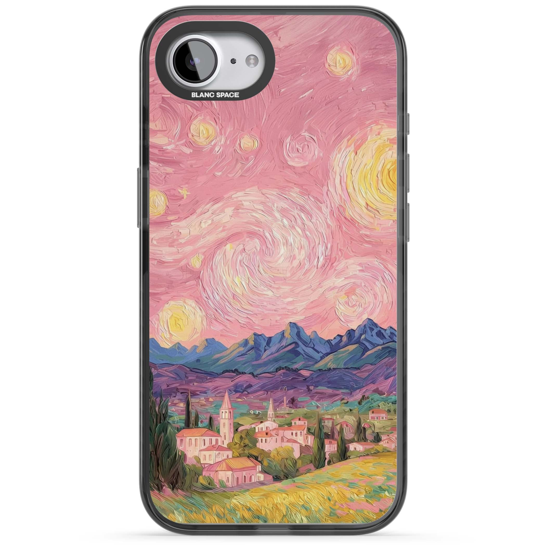 The Starry Sunset for her iPhone case | Black Impact case for iPhone 16e, iPhone 17e