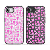 Bright Pink Sushi Pattern
