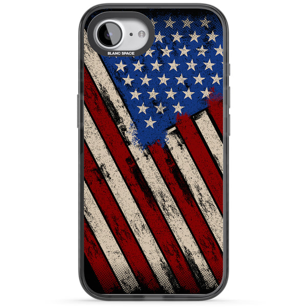 Distressed Us Flag