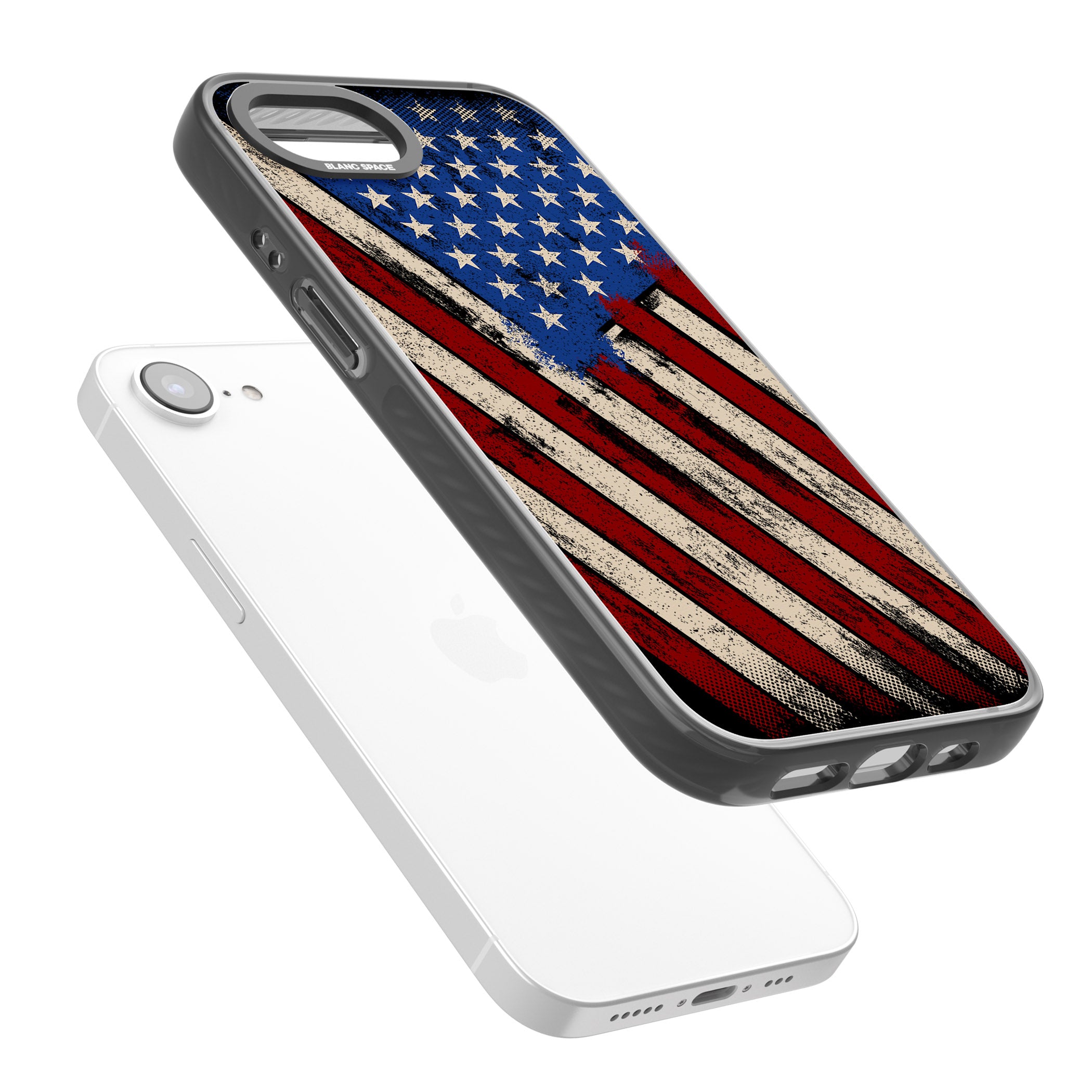 Distressed Us Flag