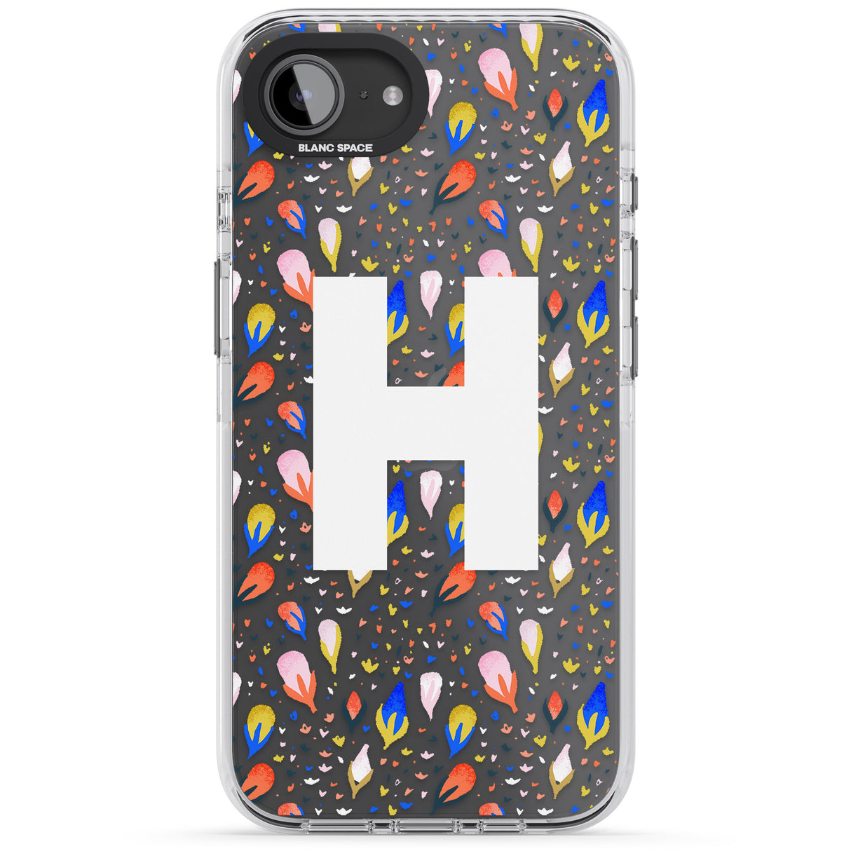 Personalised White Monogram Floral