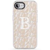 Personalised Subtle Monogram Abstract Floral
