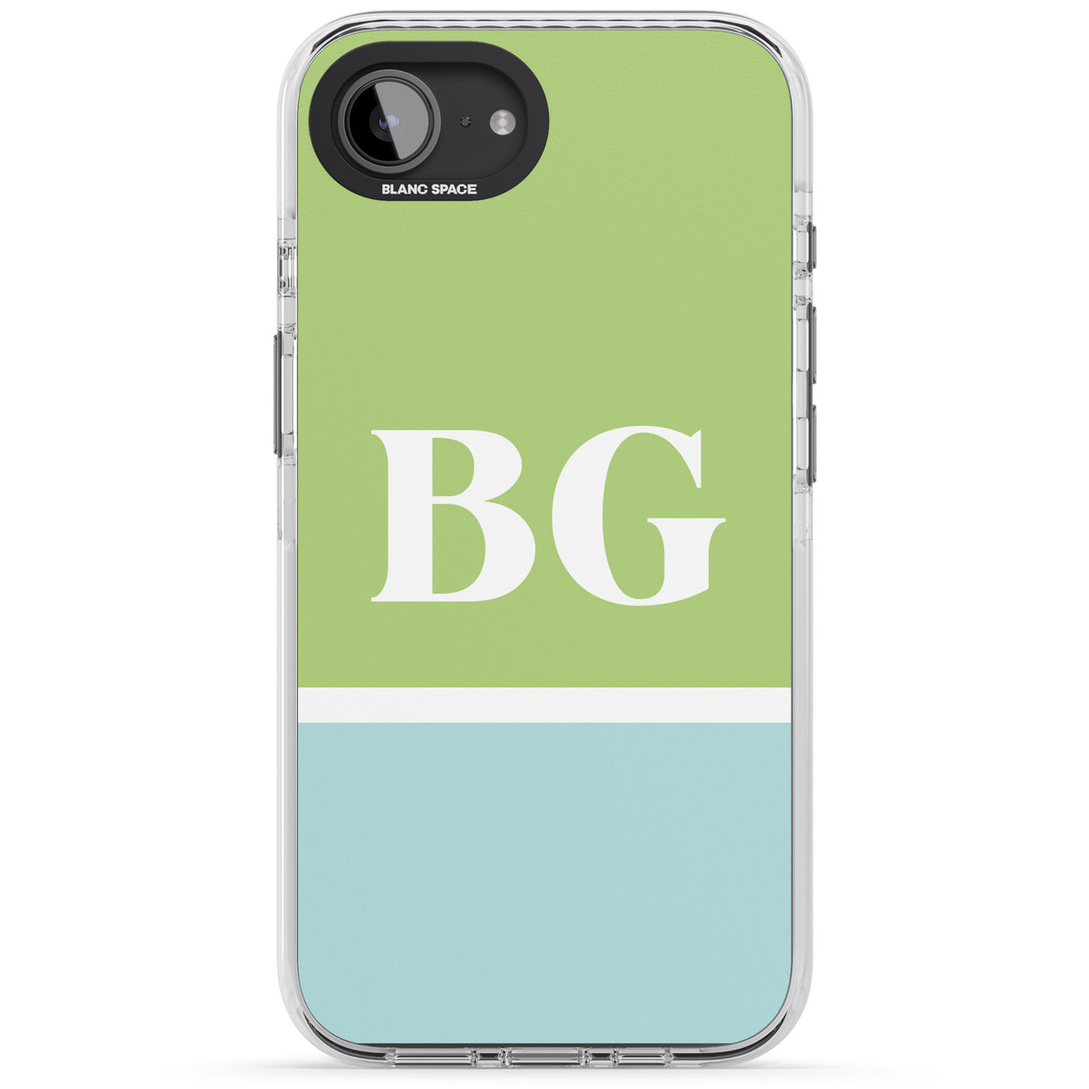 Personalised Colourblock: Green & Turquoise