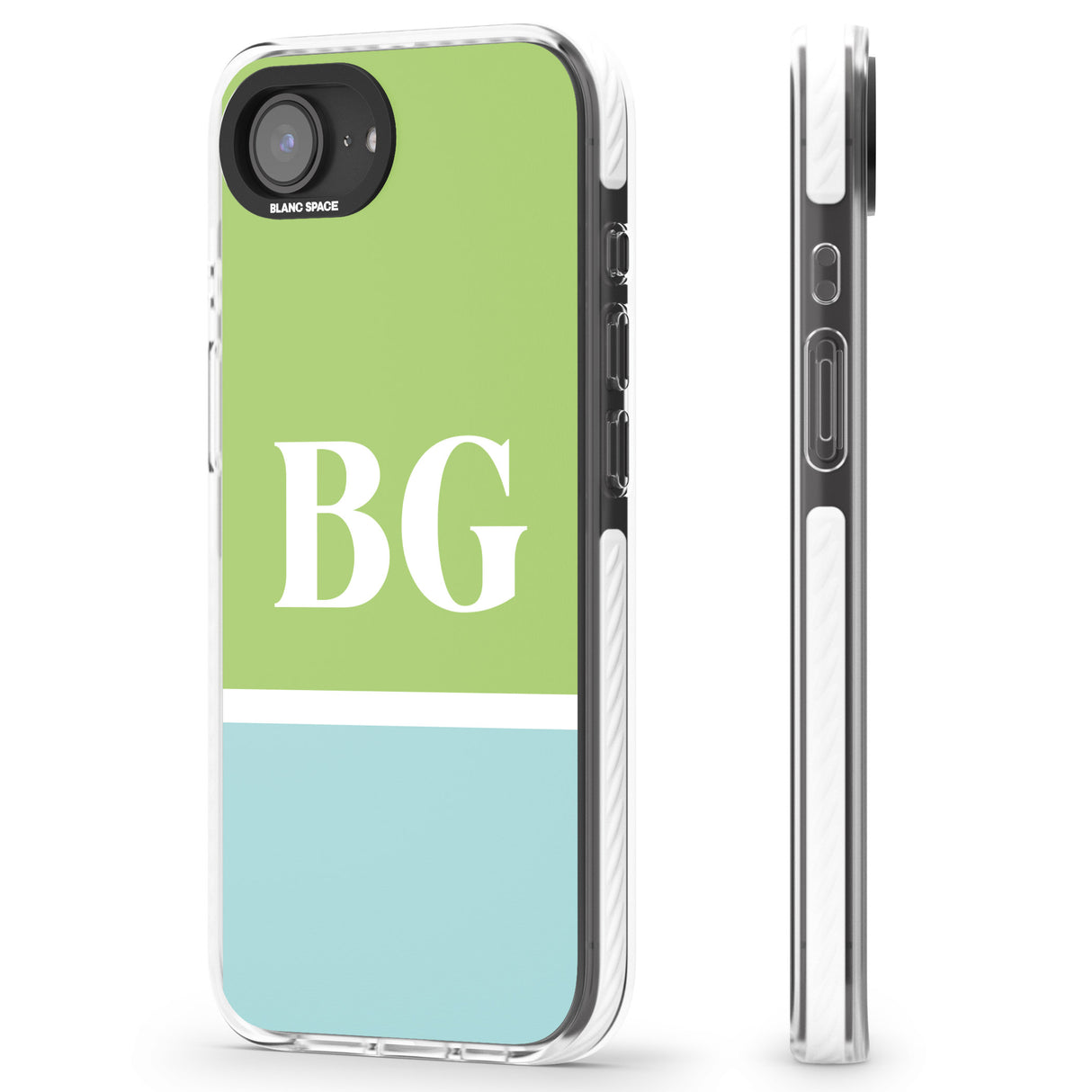 Personalised Colourblock: Green & Turquoise