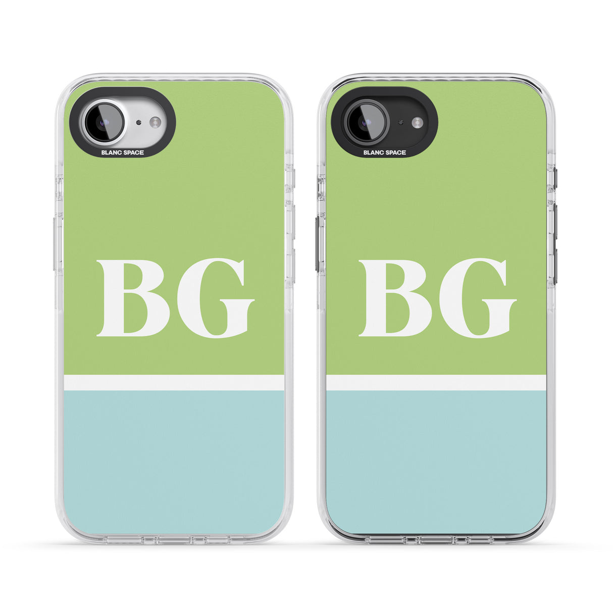 Personalised Colourblock: Green & Turquoise