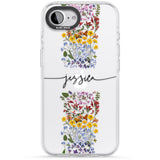 Personalised Wildflower Floral Stripe Personalised