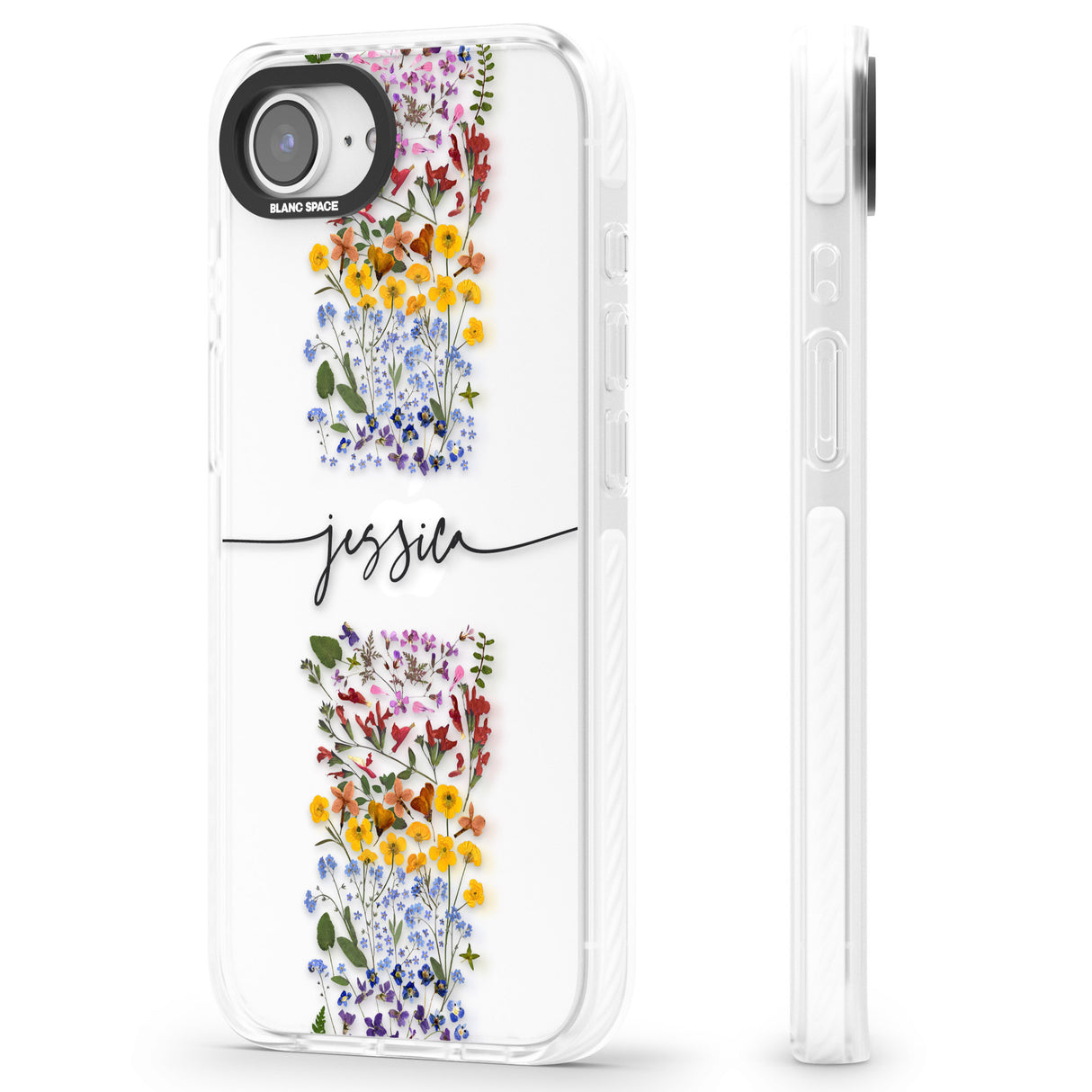 Personalised Wildflower Floral Stripe Personalised