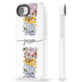 Personalised Wildflower Floral Stripe Personalised