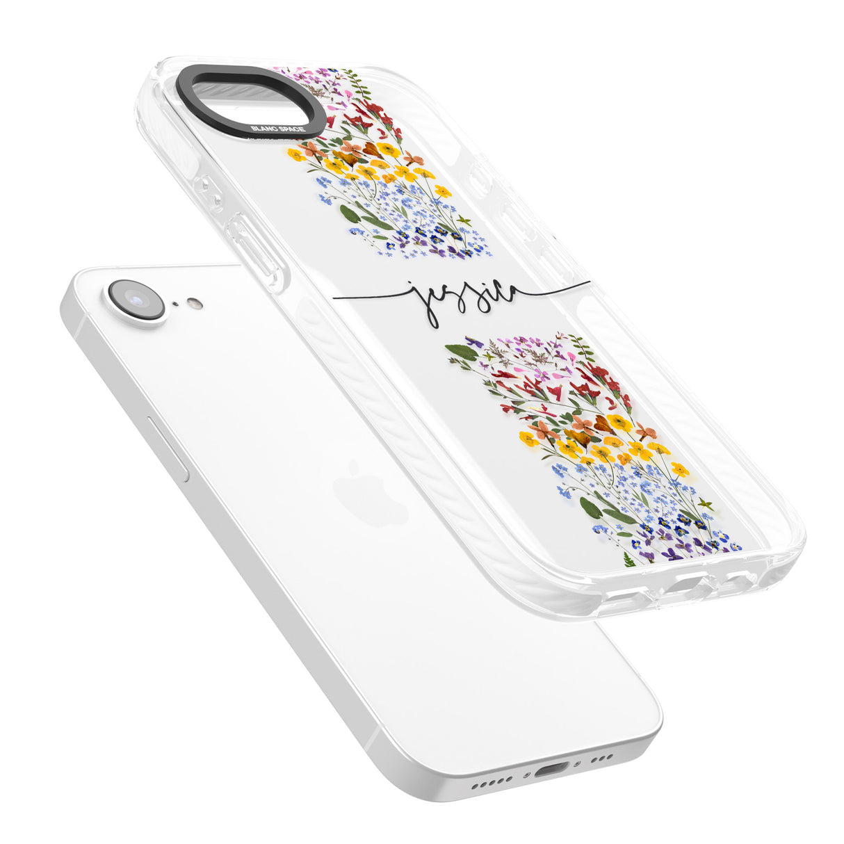 Personalised Wildflower Floral Stripe Personalised