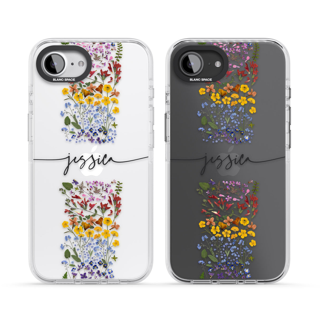 Personalised Wildflower Floral Stripe Personalised