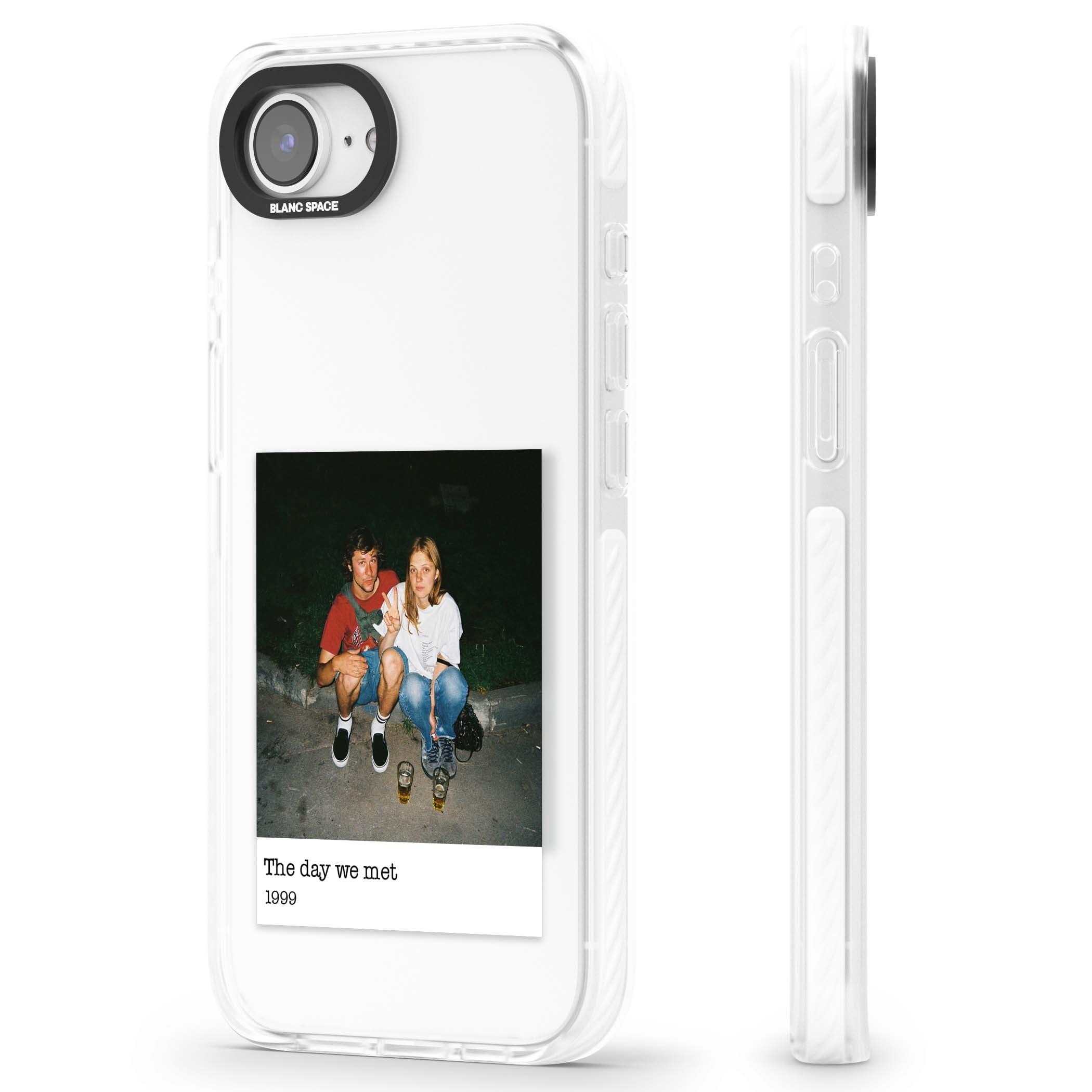 Photo Memory minimal iPhone case | Clear Impact case for iPhone 16e, iPhone 17e