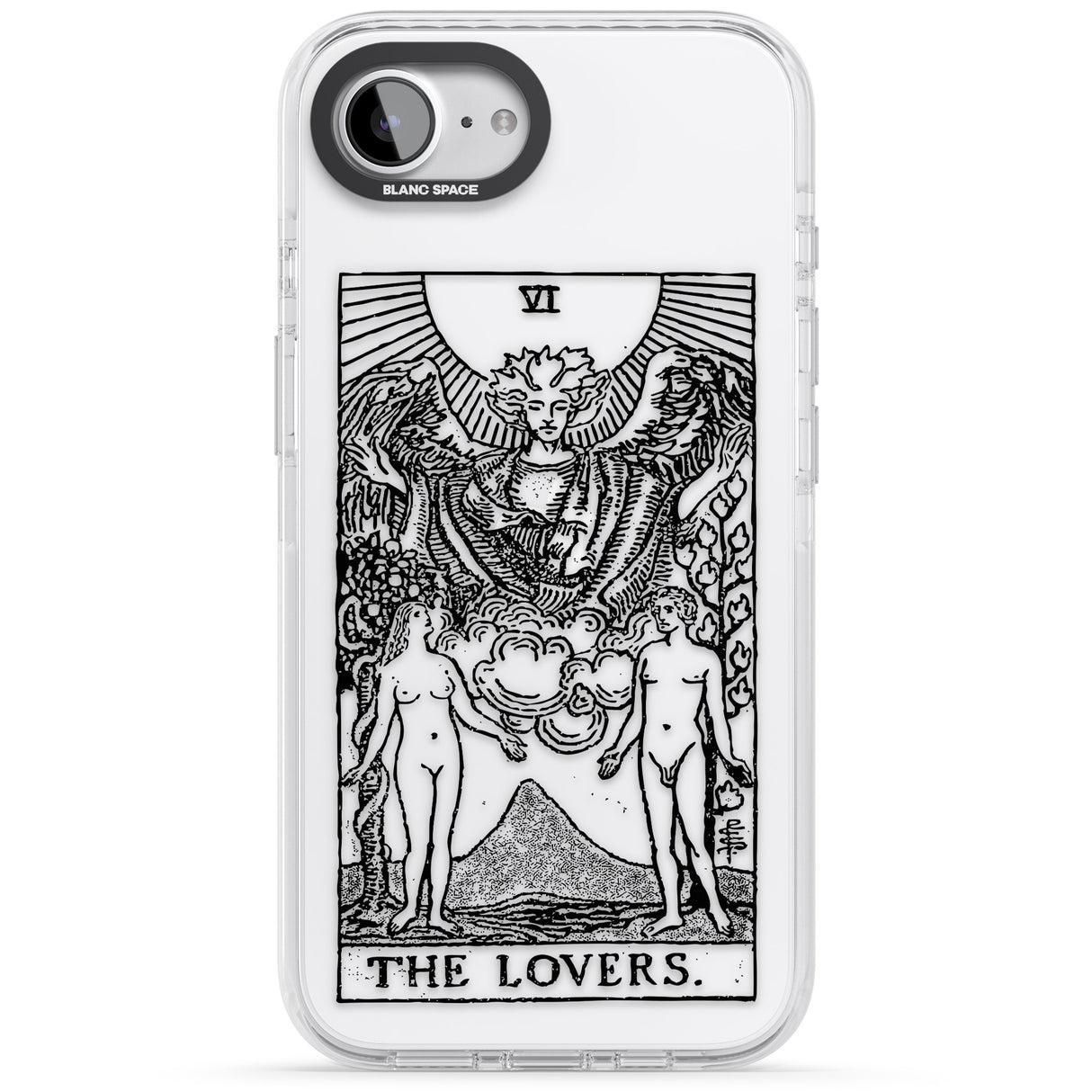 Personalised The Lovers Tarot Card - Transparent